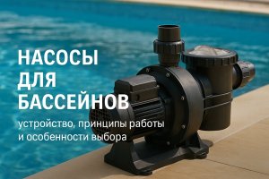 Насосы для бассейнов: устройство, принципы работы и особенности выбора