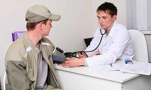 medical examination of workers